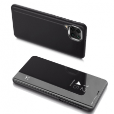 MG Clear View könyv tok Samsung Galaxy A22 5G, fekete tok és táska