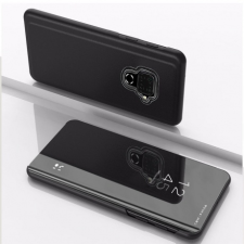 MG Clear View könyvtok Huawei Mate 30 Lite, fekete tok és táska