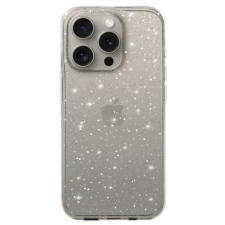 MG Crystal Glitter tok iPhone 16 Pro Max, ezüst tok és táska