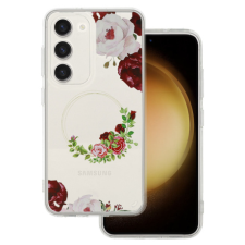 MG Flower tok Samsung Galaxy A25 5G / A24 4G, red flower tok és táska