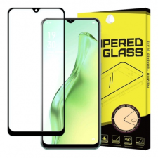 MG Full Glue Super Tough üvegfólia Oppo A31, fekete mobiltelefon kellék