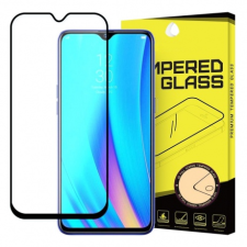 MG Full Glue Super Tough üvegfólia Realme 3 Pro, fekete mobiltelefon kellék