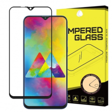 MG Full Glue Super Tough üvegfólia Samsung Galaxy M10, fekete mobiltelefon kellék