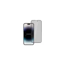MG iPhone 14 Pro Max/15 Plus Privacy kijelzővédő üvegfólia fekete mobiltelefon kellék