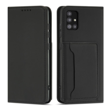 MG Magnet bőr könyvtok Xiaomi Redmi Note 11 Pro, fekete tok és táska