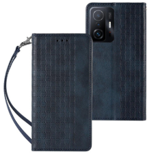 MG Magnet Strap bőr könyvtok Samsung Galaxy A13 5G, kék tok és táska
