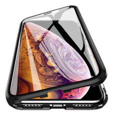 MG Magnetic Full Body Glass mágneses tok Samsung Galaxy S24 Ultra, fekete tok és táska