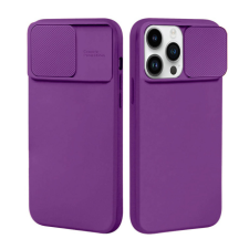 MG Privacy Lens tok iPhone 14, lila tok és táska
