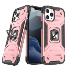 MG Ring Armor műanyag tok iPhone 13 mini, rózsaszín tok és táska