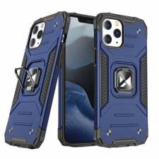 MG Ring Armor műanyag tok iPhone 13 Pro, kék tok és táska