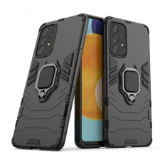 MG Ring Armor műanyag tok Samsung Galaxy A73, fekete tok és táska