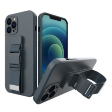 MG Rope szilikon tok Samsung Galaxy A73, sötétkék tok és táska