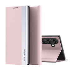 MG Sleep Case könyv tok Samsung Galaxy A56, rózsaszín tok és táska