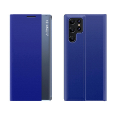 MG Sleep Case könyv tok Samsung Galaxy S25 Ultra, kék tok és táska