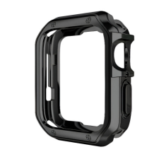 MG Soft Strong tok Apple Watch 7/8/9 45mm, fekete okosóra kellék