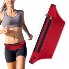 MG Ultimate Running Belt futó öv   fülhallgató kimenettel, piros tok és táska