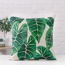 MH Protect Boho dekor párnahuzat pálmalevél lakástextília