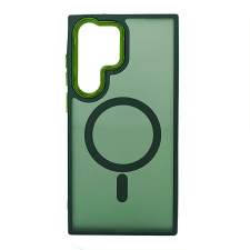 MH Protect Magsafe Samsung Galaxy S25 Plus TPU/PC tok (vezetéknélküli töltéshez) zöld tok és táska