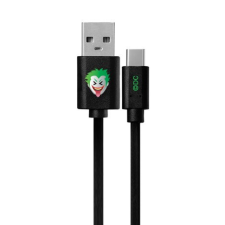 MH Protect USB kábel DC - Joker 001 USB - MicroUSB adatkábel 1m fekete kábel és adapter