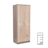  Miami gardróbszekrény 80x205 cm sonoma tölgy-yorki tölgy