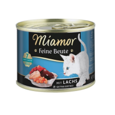 Miamor Feine Beute Salmon lazaccal 185g macskaeledel