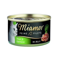 Miamor Feine Filets tonhal zöldségekkel 100 g macskaeledel