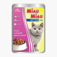  MIAU MIAU MACSKAELEDEL JUNIOR NEDVES CSIRKE 100G macskaeledel