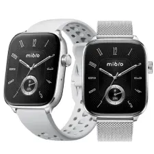 Mibro Watch Fit okosóra ezüst (silver) (Milanis + Silicone) okosóra