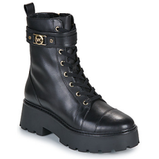 MICHAEL KORS MICHAEL Michael Kors Csizmák MANDY LACE UP BOOTIE Fekete 37