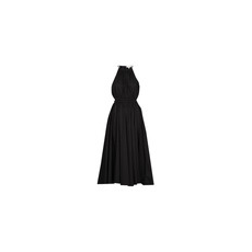 MICHAEL KORS MICHAEL Michael Kors Hosszú ruhák HALTER CTN MIDI DRESS Fekete EU L