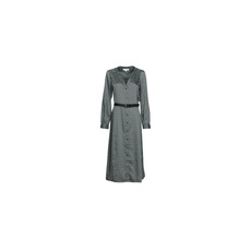 MICHAEL KORS MICHAEL Michael Kors Hosszú ruhák MK LOGO TIE MIDI DRS Fekete EU XS