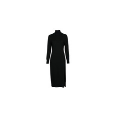 MICHAEL KORS MICHAEL Michael Kors Hosszú ruhák TURTLE NK SLIT MIDI DRS Fekete EU XS