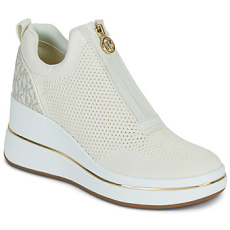 MICHAEL KORS MICHAEL Michael Kors Magas szárú edzőcipők EMMY WEDGE ZIP SLIP ON Bézs 41