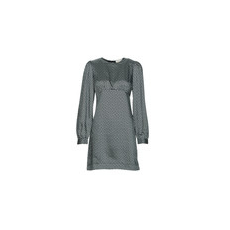 MICHAEL KORS MICHAEL Michael Kors Rövid ruhák MK LOGO TIE HT MINI DRESS Fekete EU L