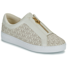 MICHAEL KORS MICHAEL Michael Kors Rövid szárú edzőcipők KEATON ZIP SLIP ON Bézs 35