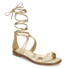 MICHAEL KORS MICHAEL Michael Kors Szandálok / Saruk AMARA FLAT SANDAL Arany 35