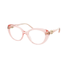 MICHAEL KORS MK4181U 3901 ST. THOMAS Light Pink Transparent Demo Lens szemüveg