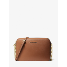 MICHAEL KORS női bőr crossbody táska, Jet Set hnědá kézitáska és bőrönd