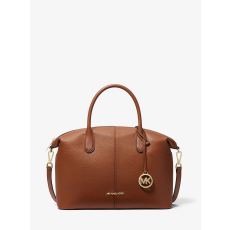  MICHAEL KORS női nagy bőr kézitáska - Hyde, barna