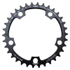 Miche lánctányér országúti kerékpárhoz, 5 karos, 34T, 110 mm, belső, fekete, alumínium, Shimano + Campagnolo, 9-10 sebesség MICHE  Bicikli alkatrészek Kerékpár alkatrészek Kerékpár lánctányérok