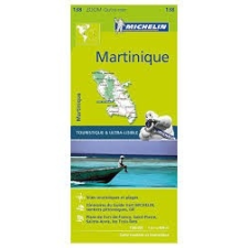 MICHELIN 138. Martinique térkép Michelin 1:80 000 2016 térkép