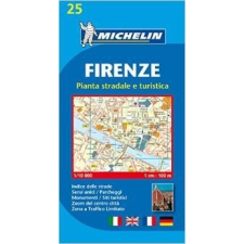 MICHELIN 25. Firenze térkép Michelin 1:10 000 térkép