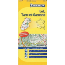 MICHELIN 337. Lot, Tarn-et-Garonne térkép Michelin 1:150 000 térkép