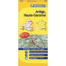 MICHELIN 343 Ariége, Haute Garonne térkép Michelin 1:150 000 térkép