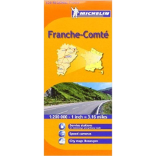 MICHELIN 520. France-Comté térkép Michelin 1:250 000 térkép