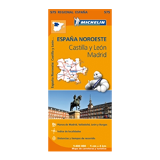 MICHELIN Castilla Y Leon, Madrid idegen nyelvű könyv