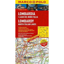 MICHELIN Lombardia térkép Marco Polo 1/200,000 2015 térkép