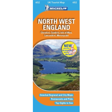 MICHELIN North West England térkép 0602. 1/400,000 térkép