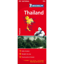 MICHELIN Thaiföld térkép Michelin 1:1 370 000 térkép