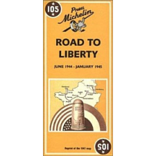 Michelin Travel Publications Voie De La Liberte idegen nyelvű könyv